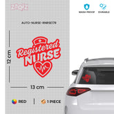 RN Warning Sign for Road Awareness